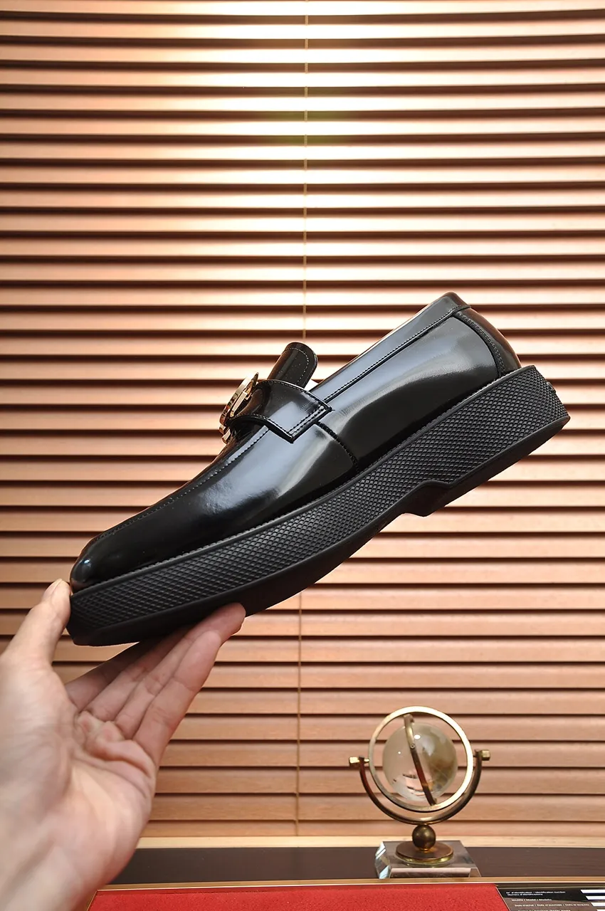 Men's shoes 💰720💶 [Ferragamo/Ferragamo] The latest model in the counter. Original imported open-sided high-quality cowhide hand-woven + imported 🐂 cowhide + original luxury metal buckle + original combination outsole. Comparison without pressure 38--45 (45 custom-made)